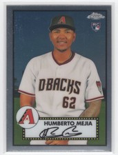 #136 2021 Topps Chrome Platinum Anniversary } Humberto Mejia RC Diamondbacks