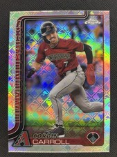 2025 Topps Chrome Logofractor Edition - Corbin Carroll, Corbin Carroll #268