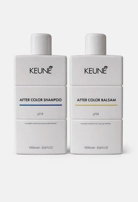 Keune Professional After Hair Dye / Color Shampoo & Balsam 33.8oz Set pH4