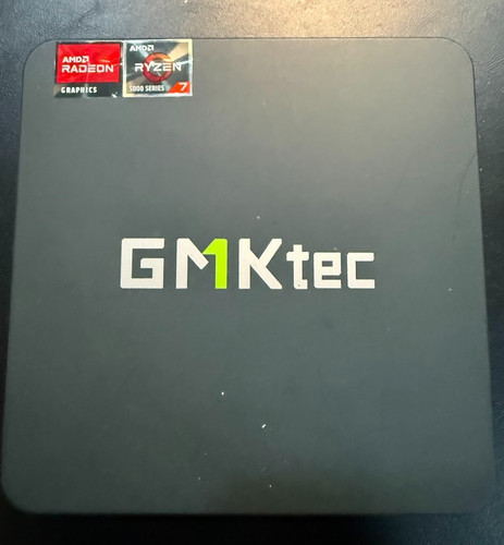 GMKtec NucBox M5 Plus Mini PC AMD Ryzen 7 5825U, 32GB RAM, 1TB SSD WiF