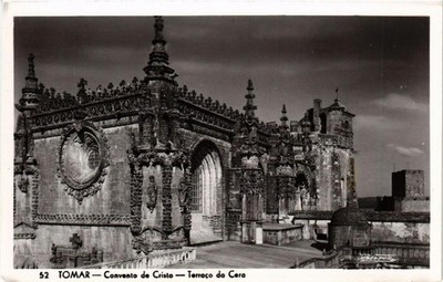 CPA TOMAR - Convento de Cristo Terraco da Cera PORTUGAL (761049)