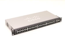 Cisco SG220-50 50-Port Gigabit Smart Plus Switch with Ears P/N: SG220-50-K9 V03