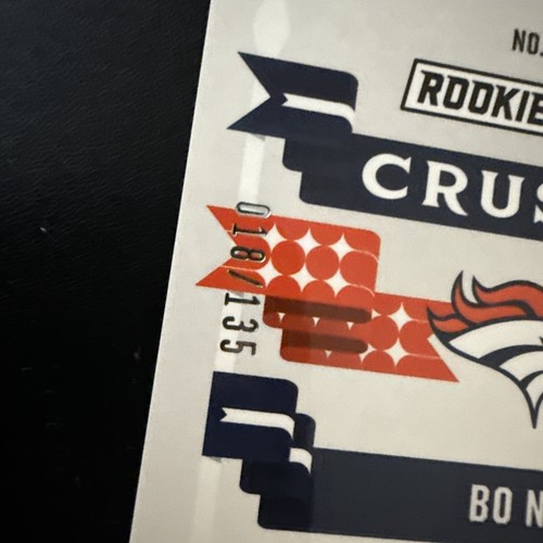 2024 Panini Rookies & Stars - Crusade Bo Nix #C-BNX Pandora /135 (RC) - Picture 4 of 4