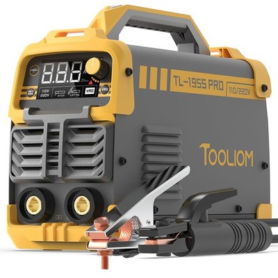 TOOLIOM 195A Stick Welder 110/220V Dual Voltage Lift TIG LCD Display...