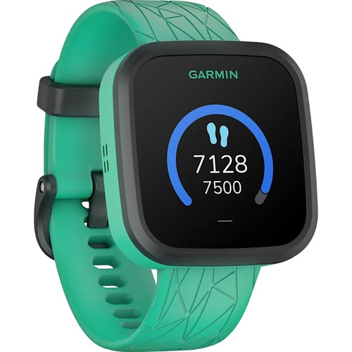 Garmin Bounce Dziecięcy Smartwatch Dwukierunkowy tekst i wiadomość głosowa Śledzenie lokalizacji - Zielony - Zdjęcie 3 z 12