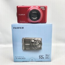 FUJIFILM Digital Camera FinePix T400 10x Optical Red Japan