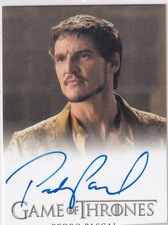 Game of Thrones: The Great Houses FULL BLEED Autograph Card Pedro Pascal  OBERYN