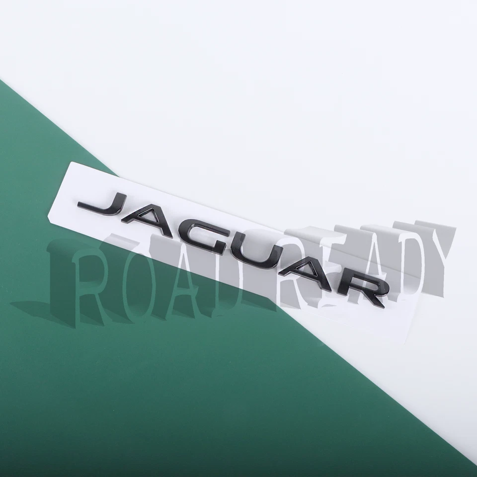 For Jaguar Sport All Black Liftgate Tailgate Hatch Emblem Badge Nameplate Letter Foto 2 de 4