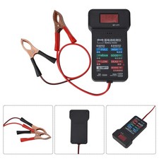 Portable Battery Tester with LED Display for Car Battery Testing