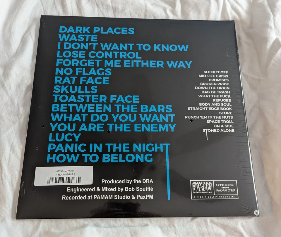 Ryan Adams 1985 LP New Sealed SOLD OUT Turquoise Translucent Vinyl 2024 Pax Am Foto 2 de 2