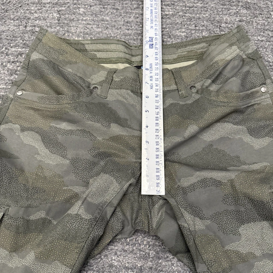 Pantalones enrollables Kuhl Freeflex para mujer 4 verdes camuflados carga senderismo aire libre elásticos regulares Foto 4 de 4