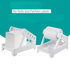 Label Holder Stand for Thermal Printer Roll & Fanfold Labels Dispenser 4x6 100mm