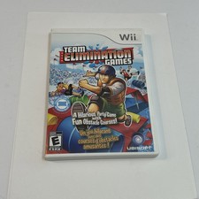 Team Elemination Games - Nintendo Wii - Complete In Box CIB W/ Both Manuals