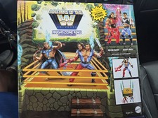 WWE MOTU Fright Zone Ring With Scott Hall & Kevin Nash NWO