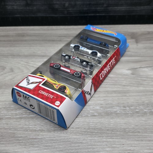 Corvette 2020 Hot Wheels by “MATTEL” paquete de 5 GTN35 edades 3+ cinco corbetas clásicas - Imagen 4 de 8