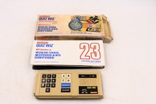 Coleco Quiz Wiz Main Unit  Cartridge/Book 23 Misused Words TESTED Works 