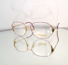 BEAUTIFUL Elegante Baroque Eyeglasses Gold/Purple Frame Swank Eyewear 111-897