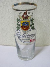 Radeberger Pilsner Export 100 Jahre 1873 - 1973- kleines DDR Bierglas ca. 0,2 l