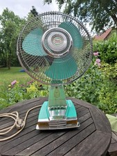 Antiker Mercedes Ventilator, Fan mit Beleuchtung
