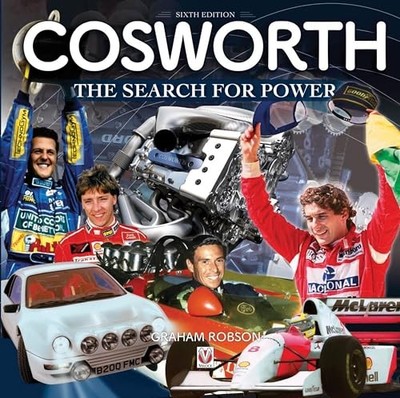 Cosworth- The Search for Power (6th Edition) by Graham Robson Hardback Book The