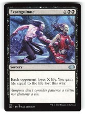 Exsanguinate #413 (NM) (Non-Foil) (U) (J22) Magic MTG