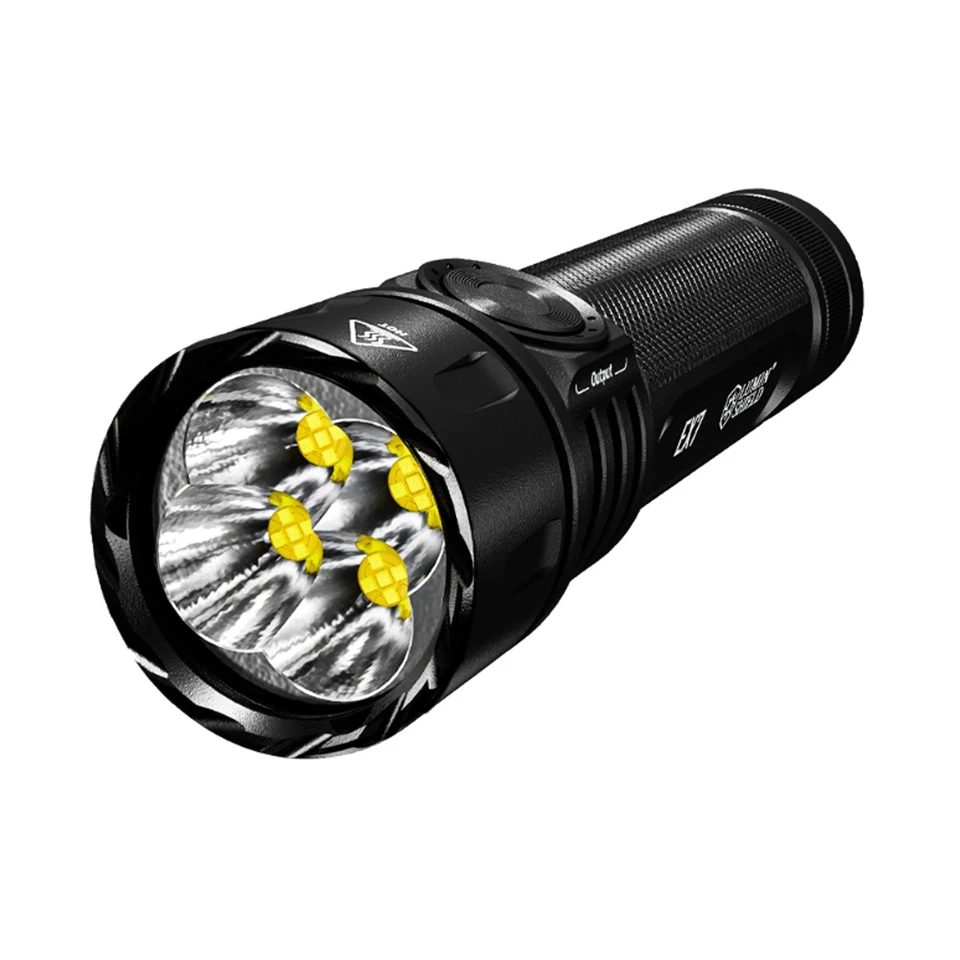 Nitecore EX7 Flashlight 6000 LM Variable Beam Torch Rechargeable Hunting Lights - Image 3 of 4