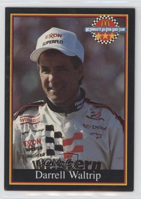 1991 Maxx McDonald's All-Star Race Team Darrell Waltrip #20 HOF 0kb5