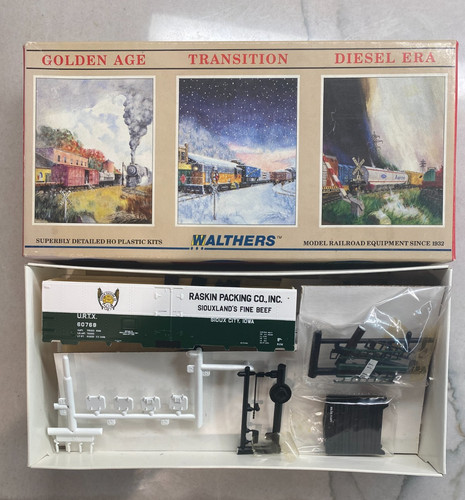 NEU HO Walthers 40' Fleisch-Kühlwagen Bausatz - 932-2557 | Condition: Neu
