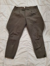 East German NVA Officer Breeches K52 Gray DDR GDR Pants Trousers