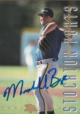 1994 Classic Best Marshall Boze Stockton Ports Signed Autographed Baseball Card