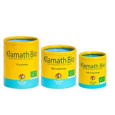 Klamath Flamant Vert BIO  - 180 comprimés - 120 comprimés - 75 g en poudre 