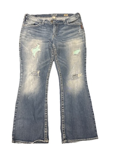Silver Jeans Tuesday Bootcut SZ18/L31 Preowned - SEE DESCRIPTION