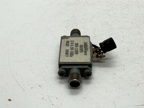 Milliwave 085P0 Wzmacniacz RF 2,5-3,55 GHz S95-1209 +15VDC SMA Mikrofalówka Testowana - Zdjęcie 2 z 4