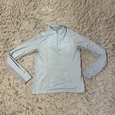 Girl’s Small Blue Smartpak Long Sleeve Horseback Riding Sunshirt