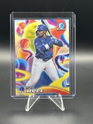 2025 Bowman Chrome Zyhir Hope #MM-21 Melt Mashers LA Dodgers