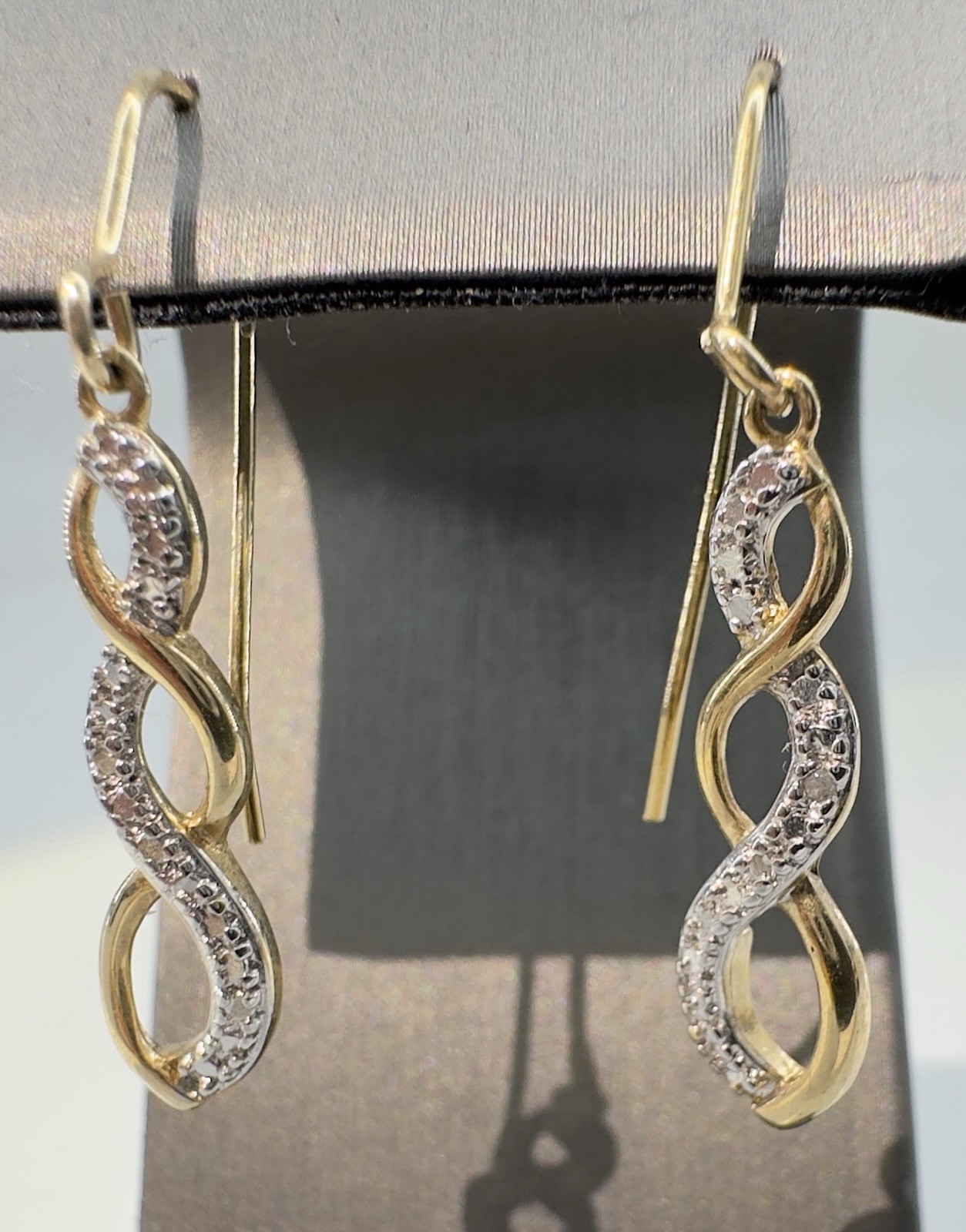 Ross Simons PAJ Sterling Silver 925 Vermeil Drop Dangle Earrings Pierced