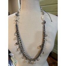 New York & Company Gunmetal Layered Statement...