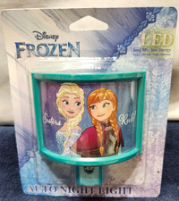Frozen Sisters Rule LED Auto Night Light with standard plug