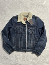 Levi's Womens Original Sherpa Trucker Jacket 36136-0063 Size Small NWT M-09 