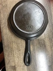 Unmarked BSR Fry Pan Cast Iron 3.0 Skillet 7” Birmingham AL. Stove & Range Flat