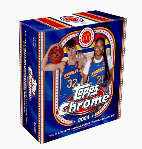2024 Topps Chrome McDonald's All American Mega Box-Sealed