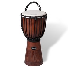 Djembe Drum 60cm Hand Carved Rope-Tuned 11  S...