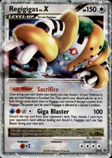REGIGIGAS LV.X DP30 Holo Promo Diamond and Pearl Promos Pokemon Heavily Played
