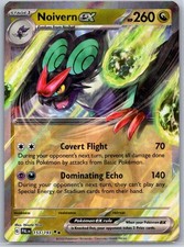 POKEMON PALDEA EVOLVED NOIVERN EX 153/193 DOUBLE RARE HOLO NM