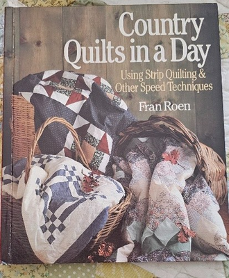 #ad Country Quilts in a Day: Using Strip Quilting Other Spee VERY GOOD $6.00