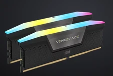 VENGEANCE RGB 128GB ( 2X64GB) DDR5 DRAM 6400MT/s CL42 Intel XMP Memory Kit