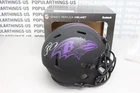 Odell Beckham Jr Autographed Baltimore Ravens Football Helmet - Beckett