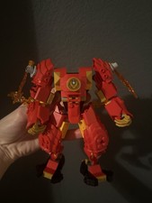 LEGO 71808 Kai's Elemental Fire Mech Set Parts List