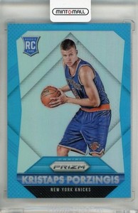 2015-16 Panini Prizm Kristaps Porzingis Light Blue Rc 348 038/199