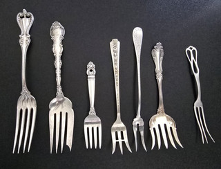 Sterling Silver Forks 156 grams